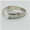 Image 3 : Silver Cubic Zirconia Ring (~Size 8), Suggested Retail Value $280 (Estimated Selling Price from $42 