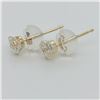 Image 3 : 14K Yellow Gold Cubic Zirconia Earrings, Suggested Retail Value $300 (Estimated Selling Price from $