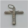 Image 3 : Silver Cross Pendant Pendant, Suggested Retail Value $60