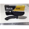 Image 1 : NEW IN BOX Buck 392 fixed blade hunter knife with sheath