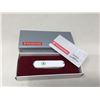 Image 2 : NEW IN BOX Victorinox swiss army white pocket knife