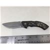 Image 2 : NEW IN BOX Buck Camo folding omni hunt knife with sheath