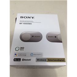 Sony WF-1000XM3 Wireless noise cancelling blue tooth ear buds