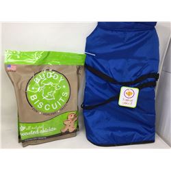 Puppy Love buddy biscuits and Large dog coat