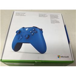 X Box wireless controller blue