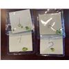 Image 1 : Peridot -Lot of 4 envelopes with approx. 13 Fine cut Gemstones total weight 5 Carats