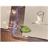 Image 3 : Peridot -Lot of 4 large Fine pear cut Gemstones total weight 5 Carats