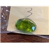 Image 2 : Peridot -Lot of 4 large Fine Gemstones total weight 14 Carats. large oval peridot is 11 carats