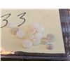 Image 2 : OPALS -Lot of 4 large envenopes of opals with total weight 6 Carats