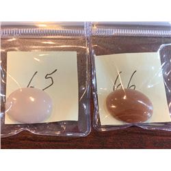 MOONSTONE - Lot of 2 Moonstone Gemstones total weight 45 Carat - Moonstone (Chandrakant) is an excel