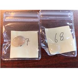 MOONSTONE - Lot of 2 Moonstone Gemstones total weight 23 Carat - Moonstone (Chandrakant) is an excel