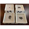 Image 1 : DIAMOND - Lot of 4 assorted quantity diamonds - total weight is 1.65 Carat