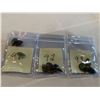 Image 1 : LABRODITE - Lot of 3 envelopes of assorted Pear cut Labrodite gemstones total weight 12 Carat.  Labr