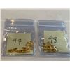 Image 1 : CITRINE - Lot of 17 emerald cut citrine gemstones total weight approx 6 Carats.  Citrine (meaning Su