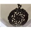 Image 2 : Sterling Silver Aegishjalmar Pendant with silver cross. lot of 2