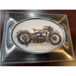 Framed 1942 Harley Davidson WLA 45 picture