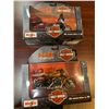 Image 1 : Lot of 2 NEW boxed Harley Davidson motorbike collectibles