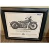 Image 1 : The Harley Davidson Cornerstone collection Framed Print - The 1928 JDK Model