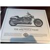 Image 1 : The Harley Davidson Cornerstone collection Un-Framed Print - The 2003 VRSCA V-ROD