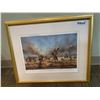 Image 1 : ROYAL DOULTON Ewarts Heroic Triumph Framed signed print number 758/850 by David Cartwright