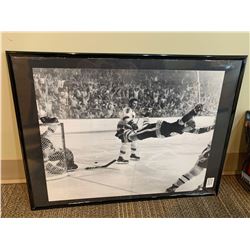 Framed Bobby Orr Flying Picture