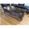 Image 1 : TRADITIONAL STYLE COFFEE TABLE, 55" X 30"