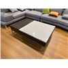 Image 1 : MODERN COFFEE TABLE WITH STORAGE AND FLIP UP DINNER TRAY, 48" X 33"