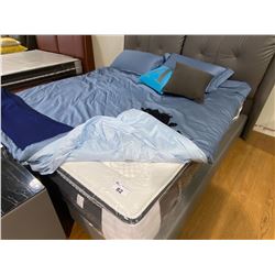 KING SIZE PILLOW TOP MATTRESS WITH PILLOWS AND LINENS