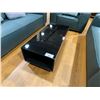Image 1 : GLASS TOP COFFEE TABLE, 42" X 18"