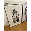 Image 1 : FRAMED WALL ART, 48" X 31" ' MYSTERIOUS WOMAN 4'