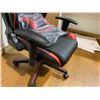 Image 2 : VF ERGONOMIC GAMING CHAIR, RED TRIM