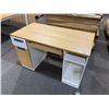 Image 1 : MAPLE D.P. STUDENT DESK WITH KEYBOARD TRAY, 47" X 24"