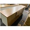 Image 2 : MAPLE L-SHAPE DESK WITH CREDENZA