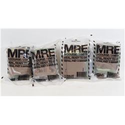 4 Complete Meal MRE's