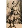 Image 1 : After Meissonier, Toussaint Etching "The Man At Arms"