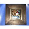 Image 2 : Mid Century Abstract Enamel on Metal Signed Painting