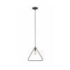 Image 2 : Minimalist Industrial Style Mini Triangle Pendant Light