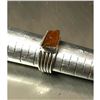 Image 4 : Orange Kyanite Rough Gemstone Sterling Silver Ring