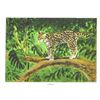 Image 2 : 1920's Ocelot Color Lithograph Print