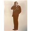 Image 1 : Captain Kangaroo, Bob Keeshan Sepia Tone Photo Print