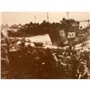 Image 1 : World War II Iwo Jima Landing Sepia Tone Photo Print