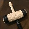 Image 3 : Hand-carved Bone & Wood Masonic Gavel