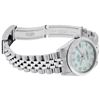 Image 9 : Rolex Womens Midsize Quickset 31mm MOP Diamond Stainless Steel Datejust Wriswatc