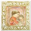 Image 1 : "Amanda" Limited Edition Lithograph by Edna Hibel (1917-2014), Numbered and Hand