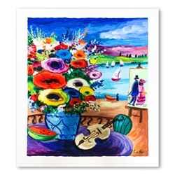 Shlomo Alter, "Still Life" Hand Signed Limited Edition Serigraph on Paper with L