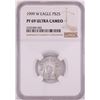Image 1 : 1999-W $25 Proof Platinum American Eagle Coin NGC PF69 Ultra Cameo