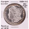 Image 1 : 1880-CC 80/79 Reverse of 1878 $1 Morgan Silver Dollar Coin