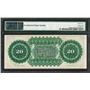 Image 2 : 1872 $20 State of South Carolina Revenue Bond Obsolete Note PMG Superb Gem Unc. 67EPQ