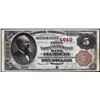 Image 1 : 1882BB $5 First National Exchange Bank of Plymouth, MI CH# 4649 National Currency Note