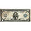Image 1 : 1914 $5 Federal Reserve Note New York